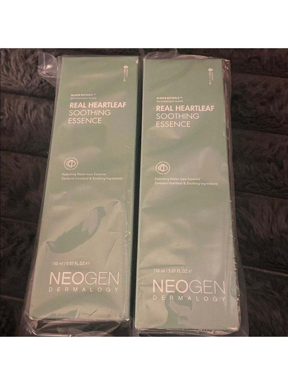 Neogen Real Heartleaf Soothing Essence 150ml Calming Moisturizing K-Beauty x2